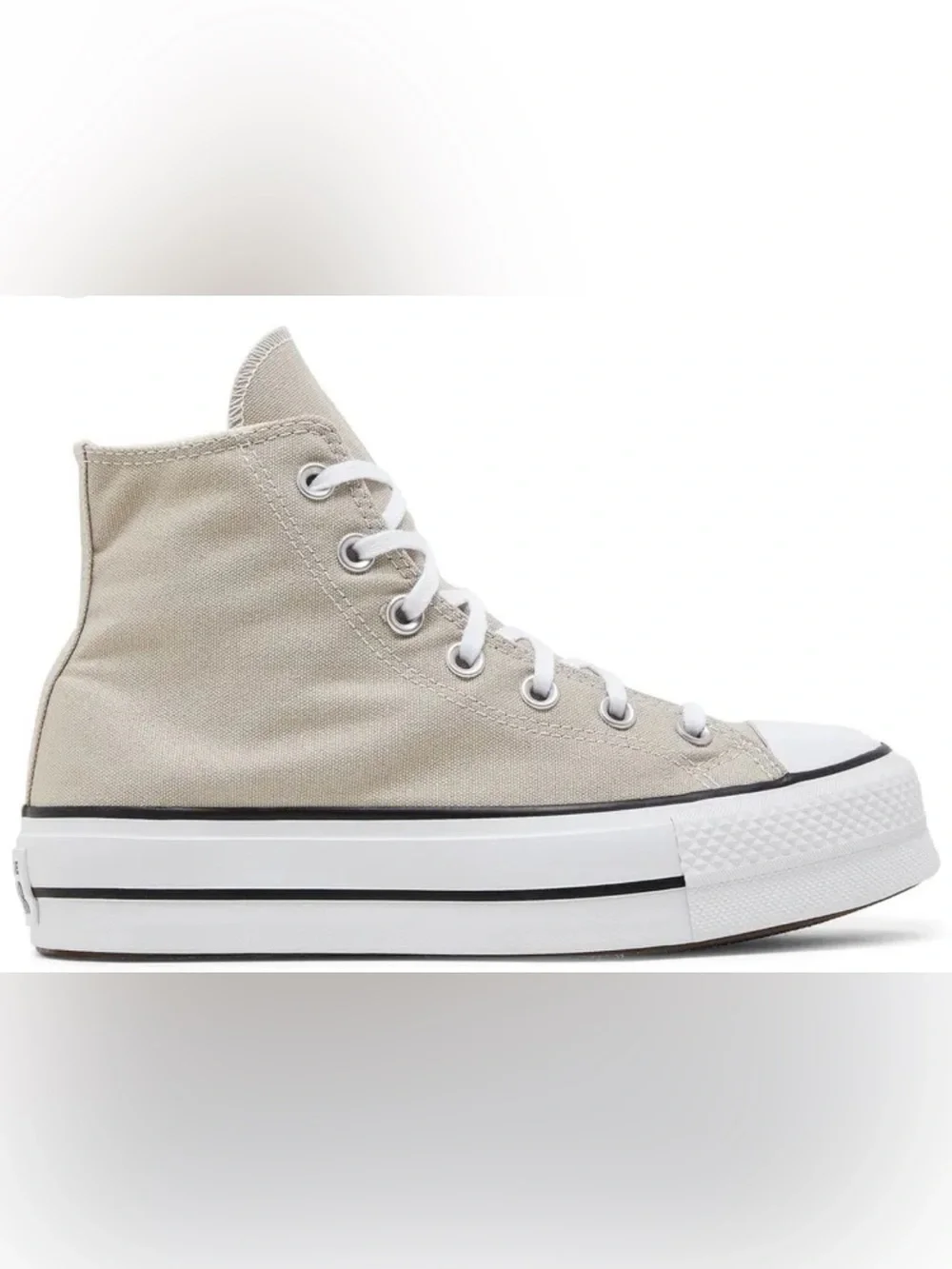 Converse Chuck Taylor All Star Lift Hi Platform sneakers tan size 7.5